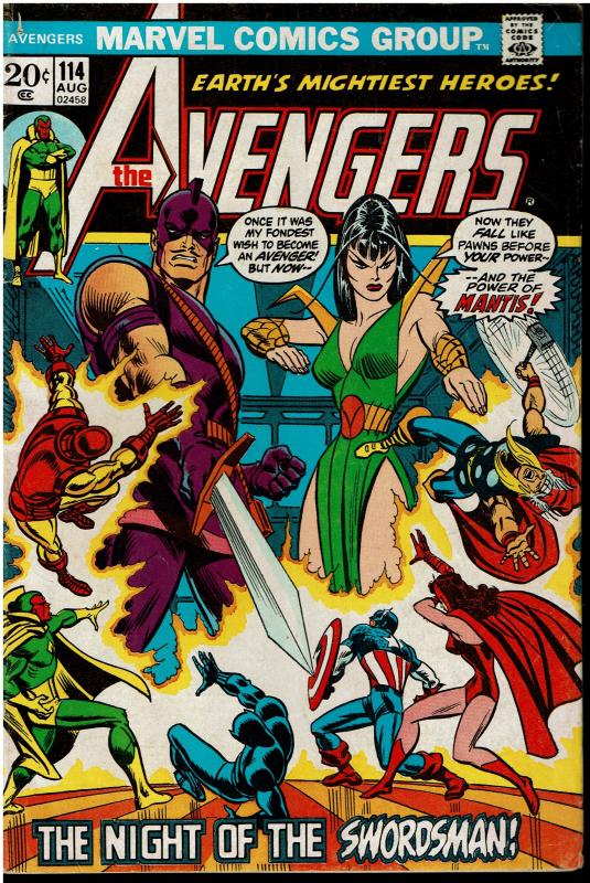 Avengers #114, 6.0 or Better