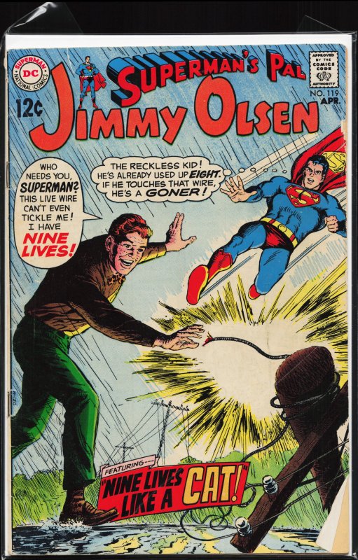 Superman's Pal, Jimmy Olsen #119 (1969) Jimmy Olsen