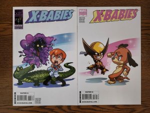 X-Babies 2PC LOT #3-4 - Jacob Chabot Variant (8.0) 2009