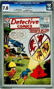 DETECTIVE COMICS #305 CGC 7.0 (DC 1962) OW/White Pg BATMAN & ROBIN Low Pop of 3!