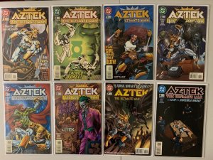 Aztek The Ultimate Man lot:#1-9 9 different books average 8.0 VF (1996-97)