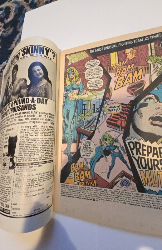 The X-Men #57 (1969) Neal adams the sentinels live