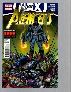 12 Marvel Comics The Avengers #1 16 21 22 23 24 24.1 25 26 27 28 29 J448