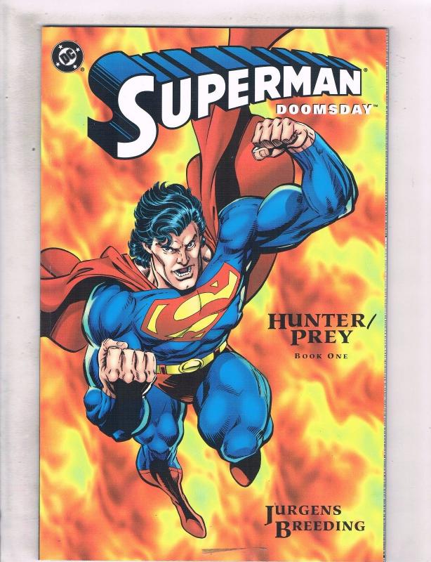 3 DC Comics World's Collide # 1 Superman The Wedding Album # 1 Doomsday # 1 J204