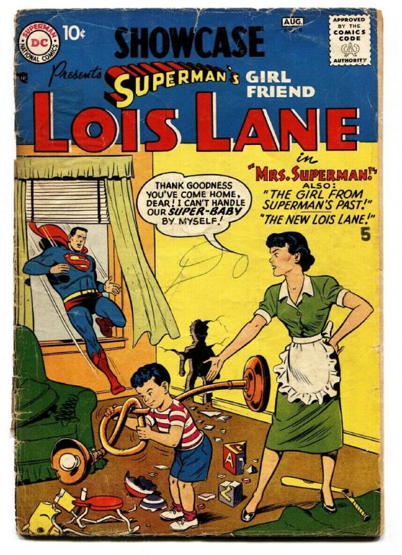 SHOWCASE COMICS #9 comic book 1957-First solo LOIS LANE comic book DC