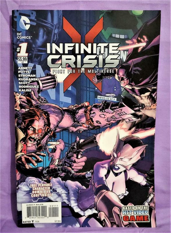 Dan Abnett INFINITE CRISIS Fight for the Multiverse #1 Larry Stroman (DC, 2014)!