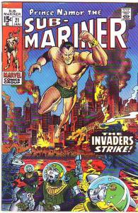 Sub-Mariner #21 (Jan-70) FN/VF Mid-High-Grade Sub-Mariner (Prince Namor)