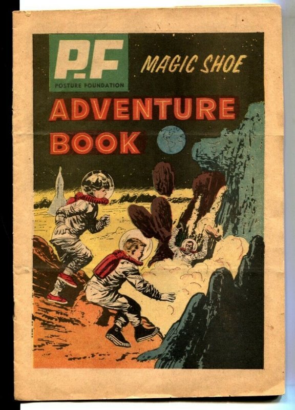 P.F. Magic Shoe Adventure Book 1962- rare premium comic FN-