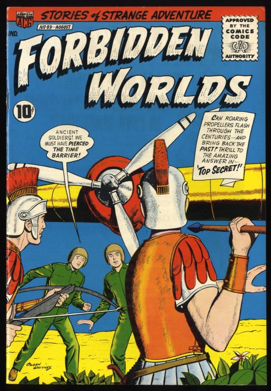 Forbidden Worlds #89 VF 8.0 10 Cent Silver Age Sci-Fi Comic!