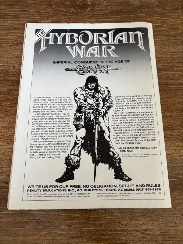 Conan Saga # 82 FN Marvel Comic Book Magazine Barbarian Red Sonja Kull 1 J307