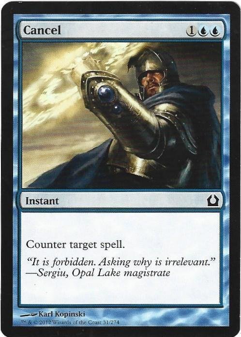 Magic the Gathering: Return to Ravnica - Cancel