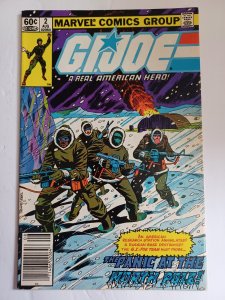 G.I. Joe A Real American Hero #2 newsstand - 1982 - FN