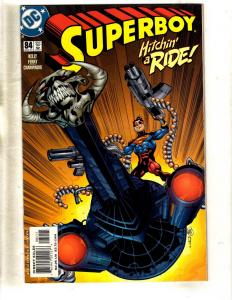 9 DC Comic Books Superboy # 83 84 85 88 89 90 + Superman # 166 173 201 J360
