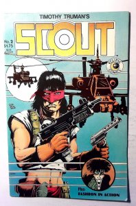 Scout #2 (1985) Eclipse Comics Fashion In Action 1st Print Comic Book