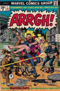 Marvel Comics Group! ARRGH! Issue 1!