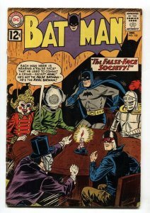 BATMAN #152 - 1962-DC COMICS--FALSE FACE SOCIETY-JOKER VG