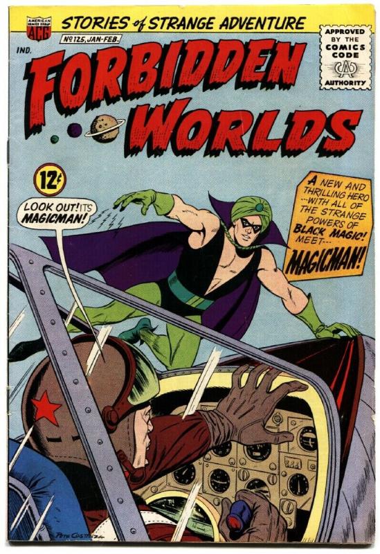 FORBIDDEN WORLDS #125- FIRST APPEARANCE MAGICMAN ORIGIN