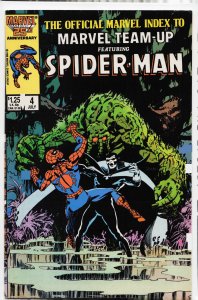 The Official Marvel Index to Marvel Team-Up #4 (1986)