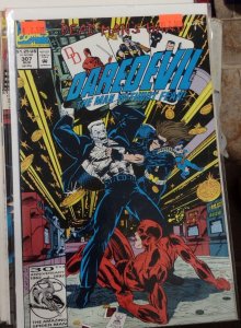 DAREDEVIL  # 307 marvel 1992 DISNEY   TOMBSTONE PUNISHER NOMAD