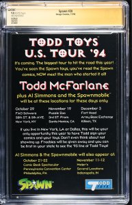 Spawn (1994) # 20 (CGC 9.8 SS) Signed Greg Capullo * Image Comics * Census = 5