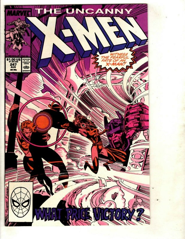 12 Uncanny X-Men Comics #235 236 237 238 239 240 241 242 243 245 246 247 J403