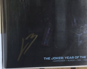 Joker, Year Of The Villain 1, Boss Logic Signed At ACE CC 2019 VFN/NM 