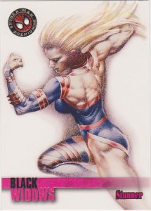 1996 Fleer Ultra Spider-Man Premium #62 Black Widows: Stunner