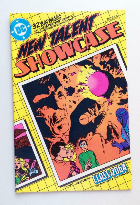 NEW TALENT SHOWCASE #3, VF/NM, Class of 2064, DC, 1984 more DC in store