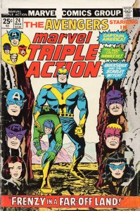 Marvel Triple Action #24 (1975) The Avengers