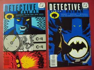 BATMAN DETECTIVE COMICS # 748-749 URBAN RENEWAL STORY ARC VF/NM