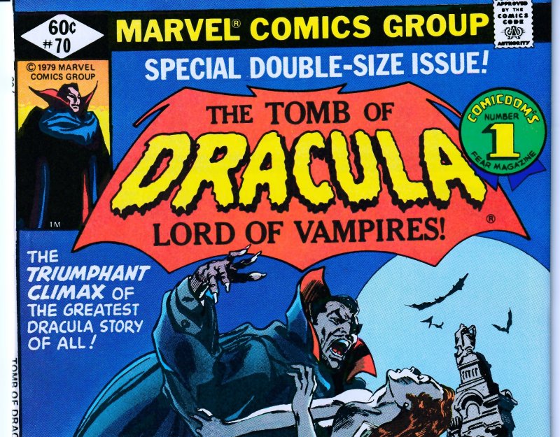 Tomb of Dracula(vol. 1) # 70  Series Finale !