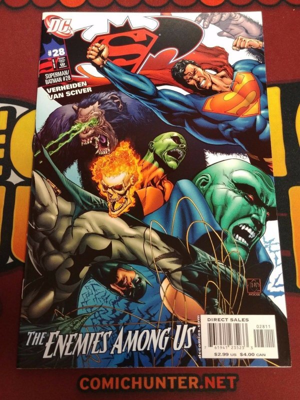 Superman Batman (2003) #28-33 (28,29,30,31,32,33) Enemies Among Us Van Sciver