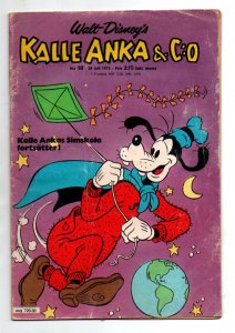 Walt Disneys Kalle Anka & C:O #30 - Swedish Language - Mickey Mouse -1975- GD/VG