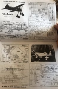 Old time stunt construction drawings, precision aerobatics plans,Morris,79p