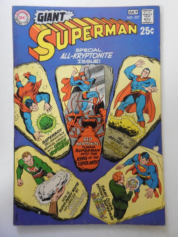 Superman #227  (1970) FN Condition!