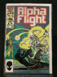 Alpha Flight #35 Direct Edition (1986)