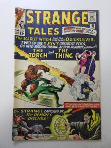 Strange Tales #128 (1965) VG+ Condition moisture stain, ink fc