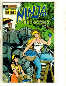 9 Ninja High School Eternity Comics # 7 8 9 10 11 12(2) 13 14 Jeremy Feeple JF8