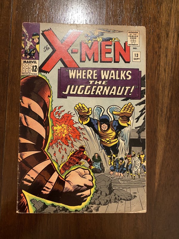 The X-Men #13 (1965)where stocks the juggernaut
