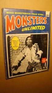 MONSTERS UNLIMITED 6 *SOLID COPY* FRANKENSTEIN STAN LEE 1966 FAMOUS WEREWOLF