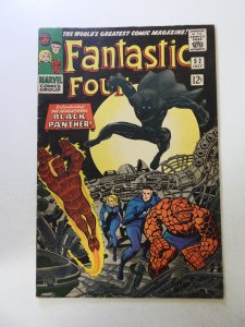 Fantastic Four #52 (1966) 1st appearance of Black Panther FN- condition see desc