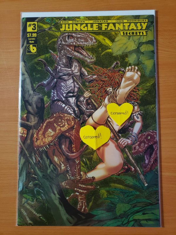 Jungle Fantasy Secrets #3 Lorelei Nude Variant Cover