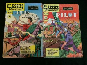 CLASSICS ILLUSTRATED #68, 70