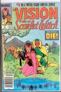 The Vision and the Scarlet Witch #3 Newsstand Edition (1985, Marvel) VF/NM