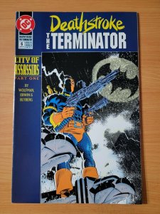 Deathstroke The Terminator #6 ~ NEAR MINT NM ~ 1992 DC Comics 