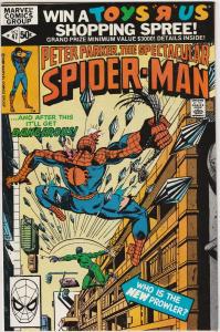 5 Peter Parker, the Spectacular Spider-Man Marvel Comics # 47 50 54 55 56 AH3