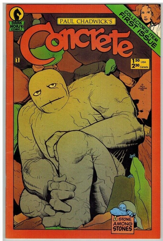 CONCRETE (1987 DH) 1 (1ST PRINT) FN- Mar. 1987 COMICS BOOK 