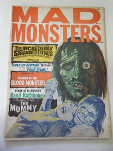 Mad Monsters #10 VG- Condition 1  spine split, cover detached at 1 staple