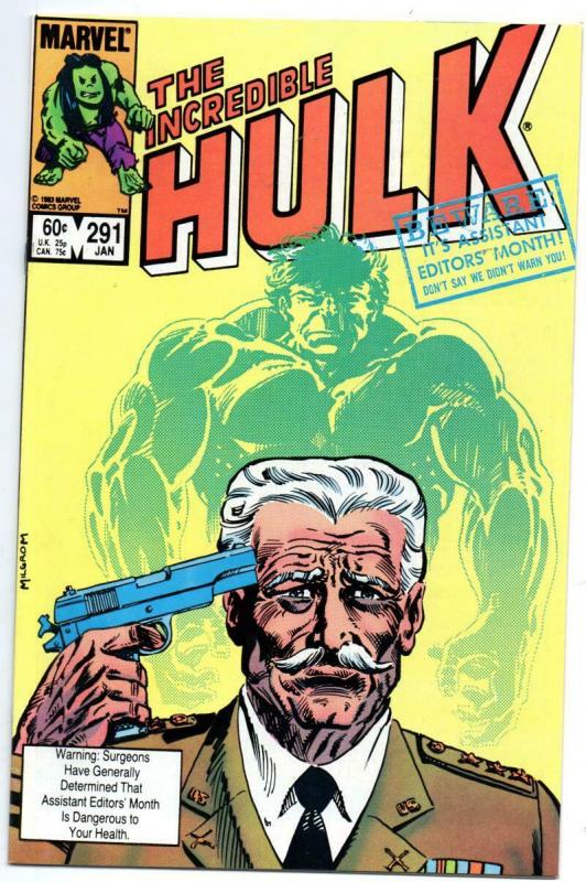 HULK #291, VF/NM, Incredible, Bruce Banner, Buscema, 1968 1984, Marvel