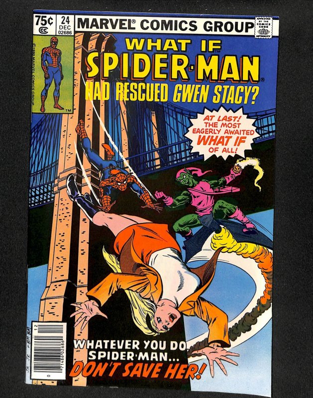 What If? (1977) #24 Spider-Man Rescued Gwen Stacy from Green Goblin!